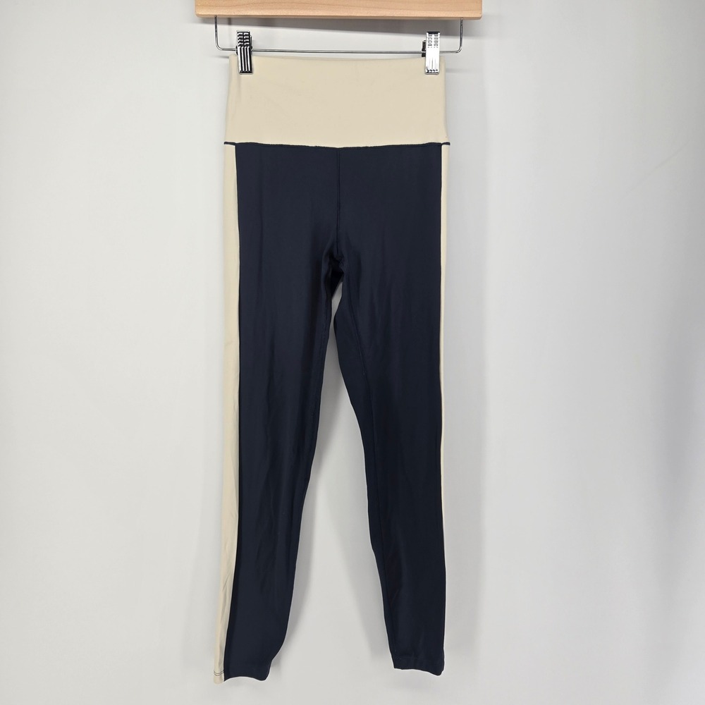 Old Navy Active Leggings Women S Navy Blue Extra High Rise StudioSmooth Go-Dry